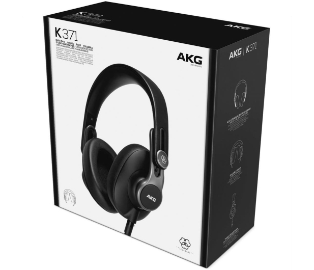 AKG K371 Czarne - 515102 - zdjęcie 5